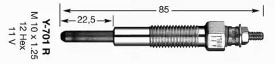 Свеча накаливания NGK 7464